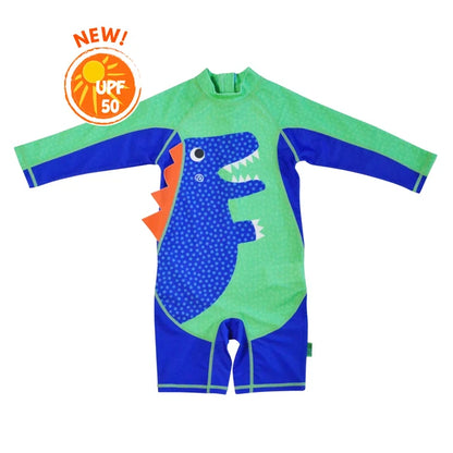 Zoocchini Rashguard Swimsuit Long Sleeves