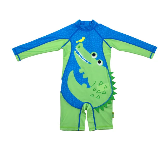 Zoocchini Rashguard Swimsuit Long Sleeves