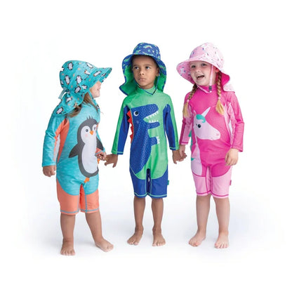 Zoocchini Rashguard Swimsuit Long Sleeves